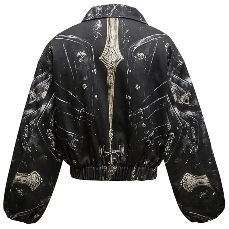SHADOW RELIC Embroidered Bomber Jacket